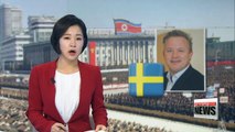 Swedish envoy meets North Korea's top diplomats in Pyongyang: KCNA