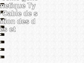 Netdot 15M 3ème génération magnétique TypeC USB20 Câble de synchronisation des données