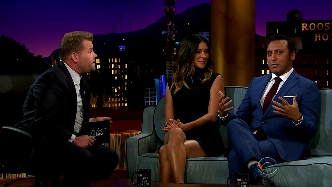 Jessica Szohr & Aasif Mandvi Talk Childhood Crushes-jzxF7CH-IAM