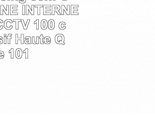 Câble Sourcing  30m CAT5e EXTERNE  INTERNE Ethernet CCTV 100 cuivre massif  Haute