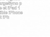 Belkin  Câble Lightning Plat ChargeSync pour iPhone et iPad  12m  Compatible iPhone