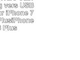 Tribe Star Wars Câble Lightning vers USB 22 cm pour iPhone 77 Plus 66 PlusiPhone 6S6S