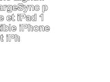 Belkin  Câble Lightning Plat ChargeSync pour iPhone et iPad  12m  Compatible iPhone