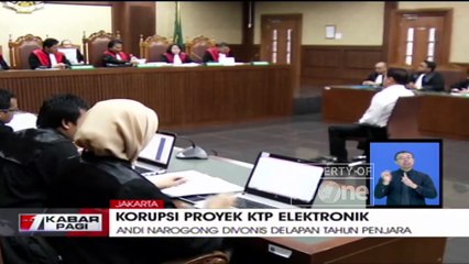 Andi Narogong Divonis Delapan Tahun Penjara