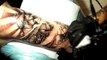Sleeve tattoos in 24 hours - ТАТУ РУКАВ ЗА 24 ЧАСА. Japan - tattoo time lapse-P5rVvkBSv74