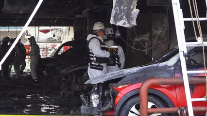 합동 현장감식 '1층 주차장 천장'에 집중 / YTN