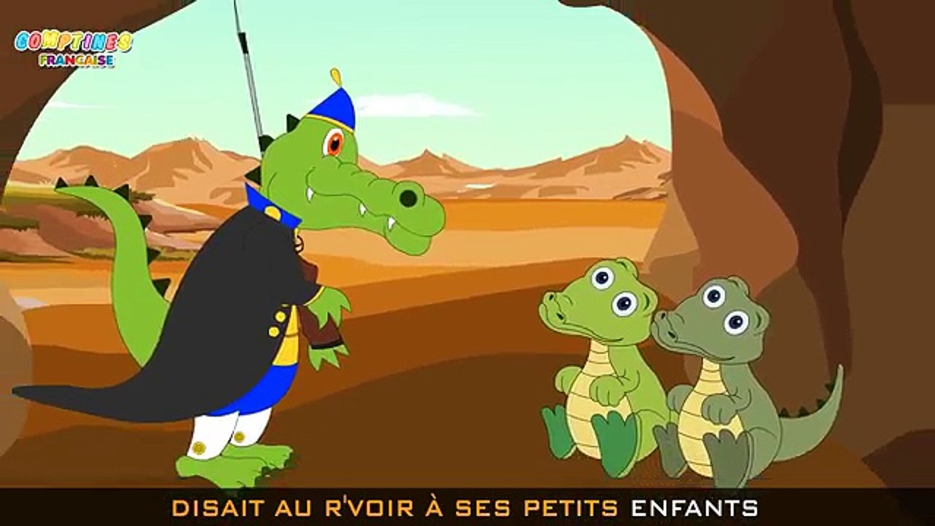 Ah Les Crocodiles Chanson Enfantine Francaise Comptines Video Dailymotion