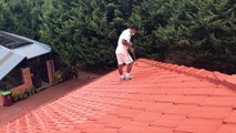 Roof cleaning and painting - Himalayas Group