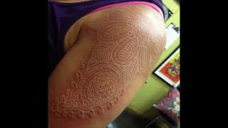Amazing White Ink Tattoos-sYugnUZZhgs