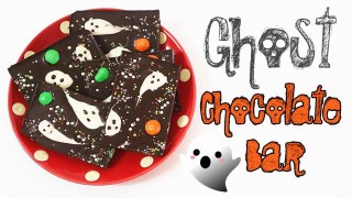 [Halloween Recipe 萬聖節食譜]How to make Ghost Chocolate Bar 小鬼朱古力-u_U5g0pJx6U