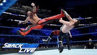 Styles, Orton & Nakamura vs. Mahal, Owens & Zayn- SmackDown LIVE, Dec. 19, 2017