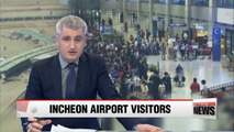 More than 60 million passengers have used Incheon Int'l Airport so far this year