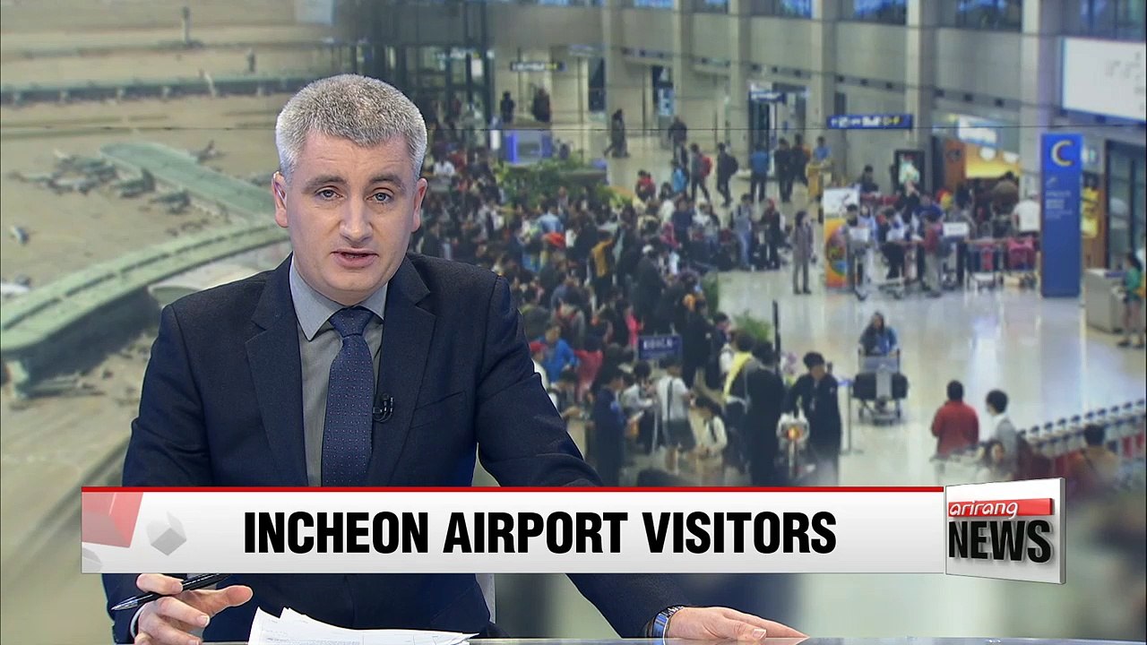 More than 60 million passengers have used Incheon Int'l Airport so far this year
