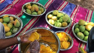 Farm Fresh Mango Halwa - Cooking The Best Sweet for Hard Working People - My Sweet.... Village-Di3sNdijr4A