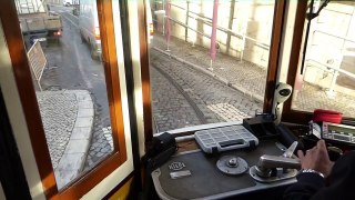 tram 28 lisbon driver view - dailymotion