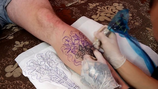 Тату Воин с мечом. Машинки от WTE. 1 тест драйв.-9yWSaxHkP7U