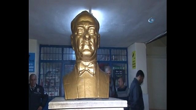 Atatürk büstüne ateş eden terör örgütü PKK yandaşının, polise ihbarda bulunduğu ortaya çıktı
