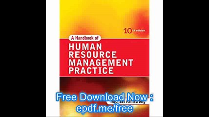 A Handbook of Human Resource Management Practice 10th Edition