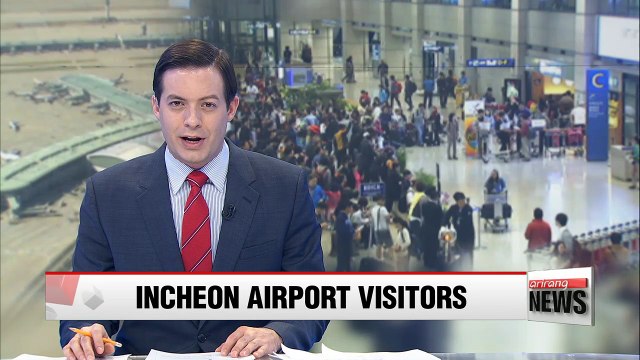 More than 60 million passengers have used Incheon Int'l Airport so far this year