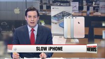 Apple faces backlash over slowing down older iPhones