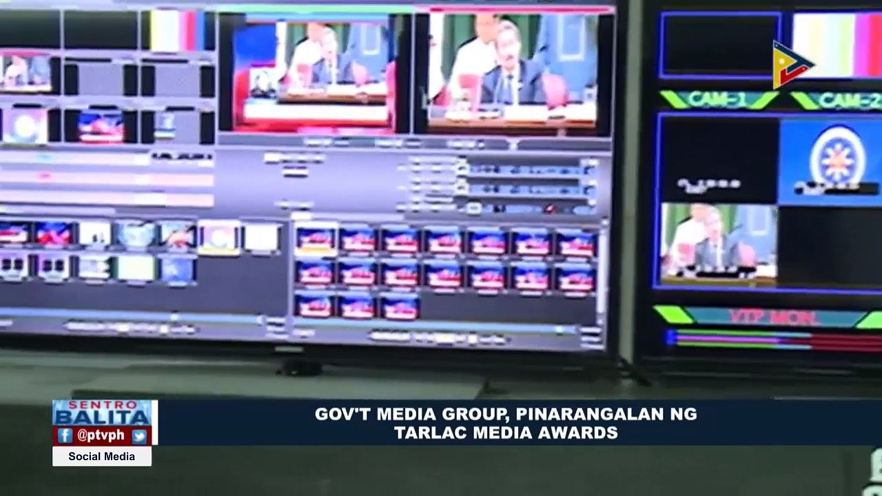 Government Media Group, pinarangalan ng Tarlac Media Awards