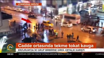 İki grup çatıştı