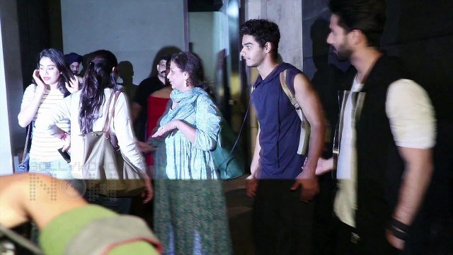 Shahid Kapoor And Mira Rajput Watch Tiger Zinda Hai | Salman Khan, Katrina Kaif