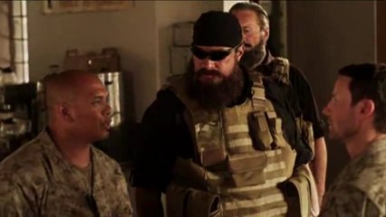 Steven Seagal fights in fake beard