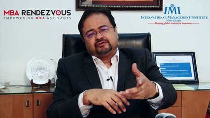 MBA Rendezvous presents an interview with Dr. Debashis Chattarjee, Director General, IMI, Delhi