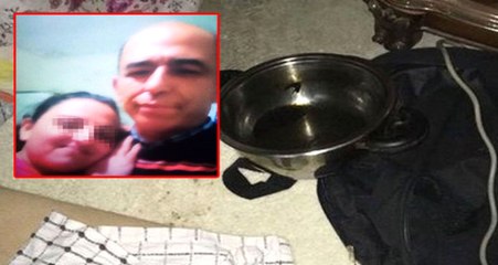 Kuma Getirmek İsteyen Kocasını Kızgın Yağla Yakınca Kocası Tarafından Bıçaklandı
