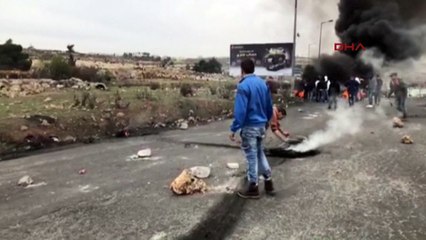 Ramallah'ta çatışmalar devam ediyor