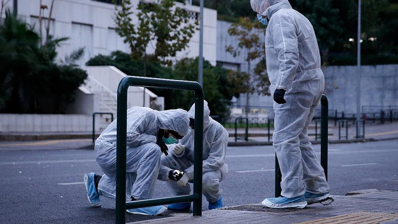Explosão no centro de Atenas
