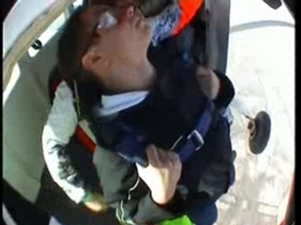 Saut en chute libre tandem