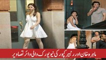 Viral Pictures of Mahira Khan & Ranbir Kapoor in Newyork