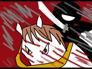 Samurai Jack intro - Stickman (Paint Version)