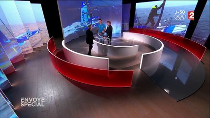 Thomas Pesquet et François Gabart, deux "héros de 2017" sur le plateau d'"Envoyé spécial"