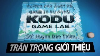 Hướng dẫn download và cài đặt Kodu Game Lab