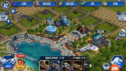 jurassic world the game #56 ostafrikasaurus hatching!