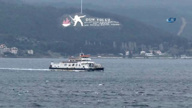 Gökçeada'da Feribot Seferlerine Fırtına Engeli
