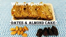 Christmas Special – Dates and Almonds Cake | Possibly the Best Cake ever | How to make Dates Cake | Pink Panda Kitchen | Winter Special Cake
