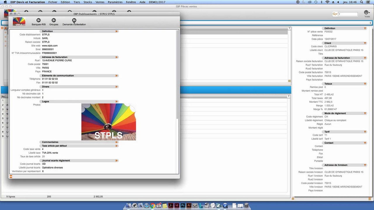 Logiciels EBP Mac : comment télécharger votre attestation de conformité loi anti-fraude à la TVA ?