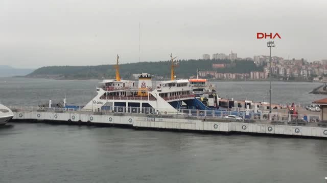 Çanakkalede Gökçeada Seferlerine Fırtına Engeli