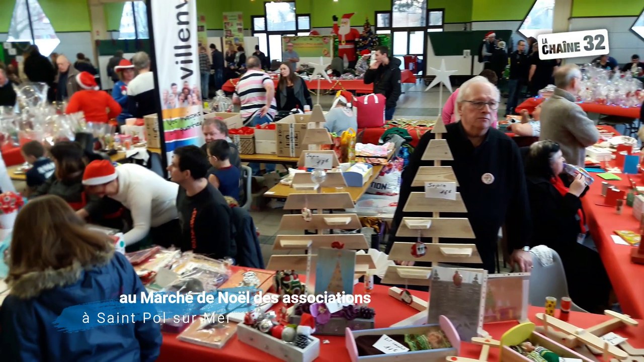 Au Marché de Noël des associations à Saint Pol sur Mer