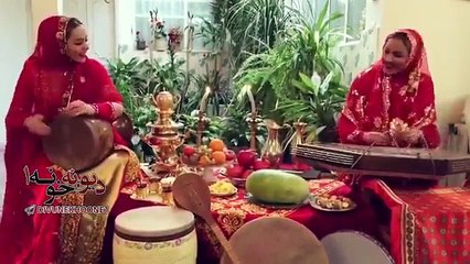 اجرای يلدايی دو خواهر زیبا و هنرمند