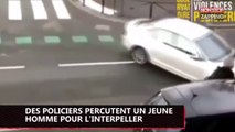 Viry-Châtillon : des policiers percutent un jeune homme avec leur voiture (Vidéo)