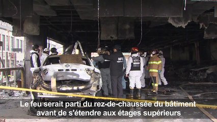 Corée du Sud: enquête après l'incendie d'un immeuble, 29 morts