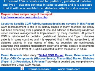 Global CGM market will be an US$ 4 Billion opportunity by 2024