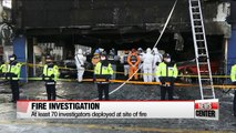 Police investigate Jecheon fire that killed 29, injured 29