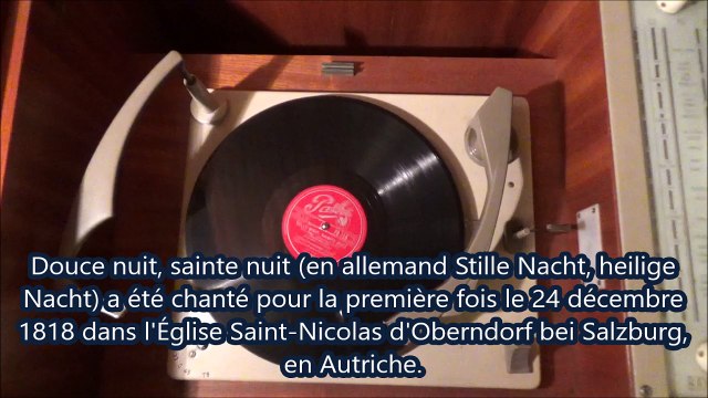 Belle nuit Sainte Nuit (Stille Nacht, Heillige Nacht) Camille Maurane 78t classique (Chanson de noel)