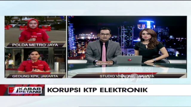 Laporan tvOne Dari Gedung KPK Terkait Pemeriksaan Anak Setya Novanto